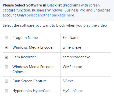 Smart Prevent Screen Recording Technology