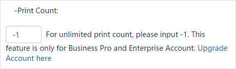 By setting a Rights description in the Rights, the user is quickly informed of the license information to be obtained. For example, you can display how long the Rights is valid, how many times it is allowed to open, how much it costs, whether it is allowed to print, and how many times it is allowed to print.打印次数限制