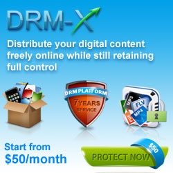 Distrbute your digital content freely online while still retaining full control.