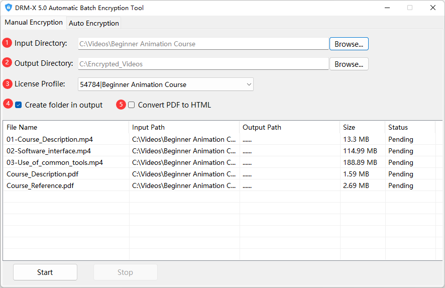 auto-encryption tool login