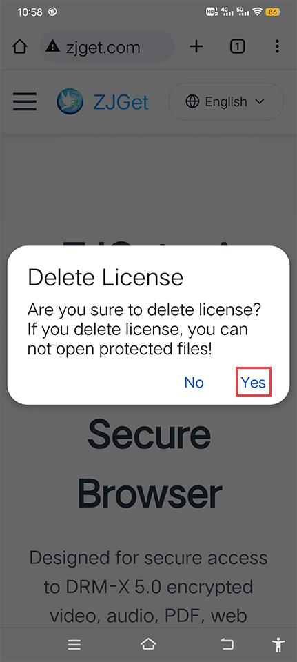 ZJGet Android