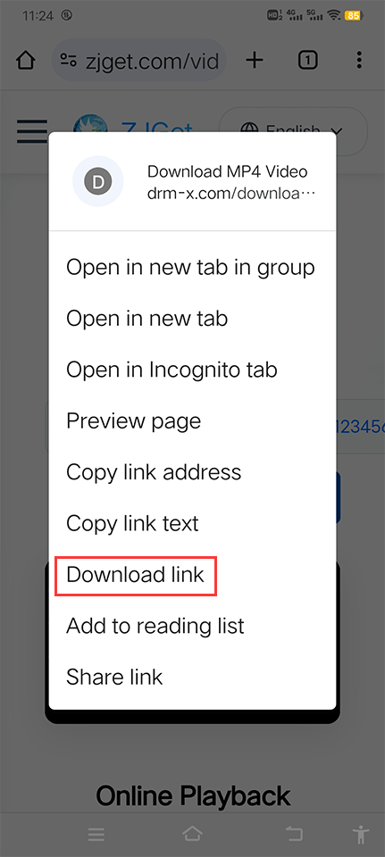 ZJGet Android