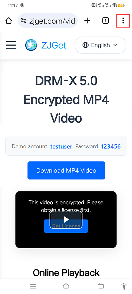 ZJGet Android