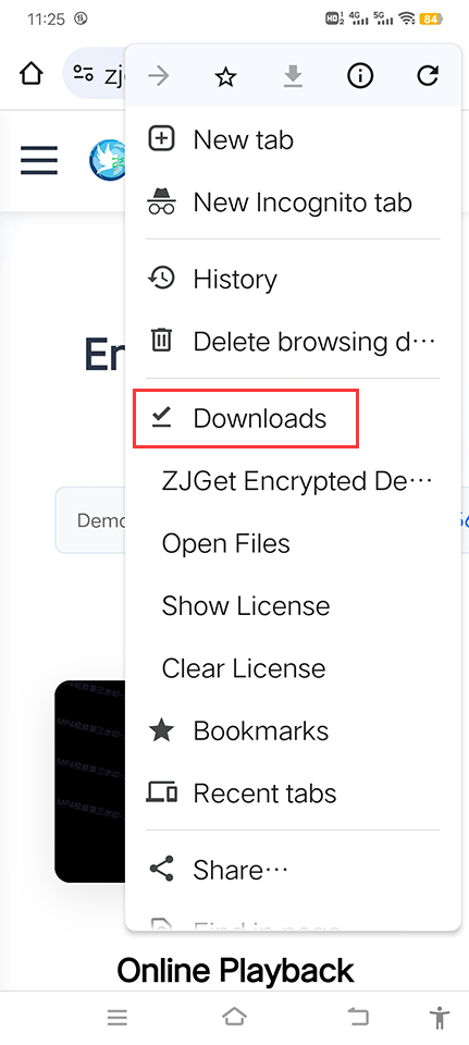 ZJGet Android