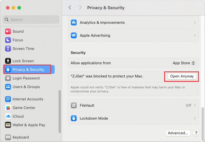 ZJGet Mac